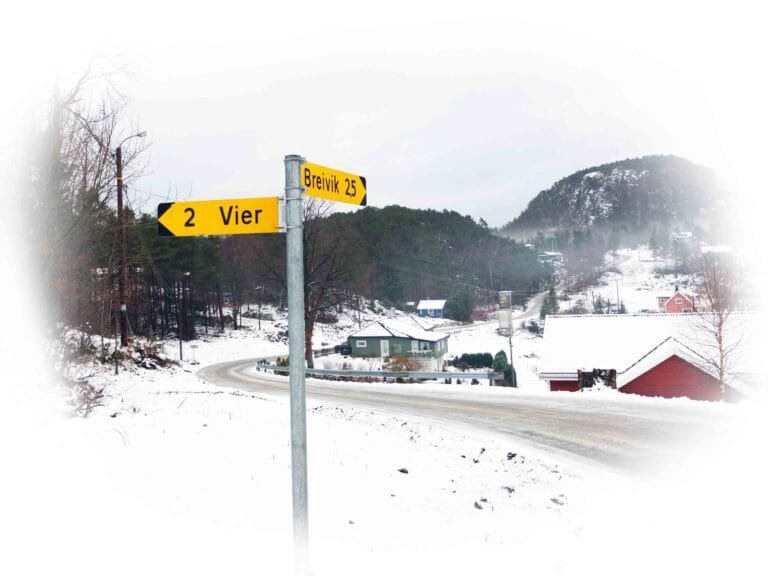 Avløpsanlegg i Breivik januar 2015