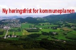 Ny høringsfrist for kommuneplanen